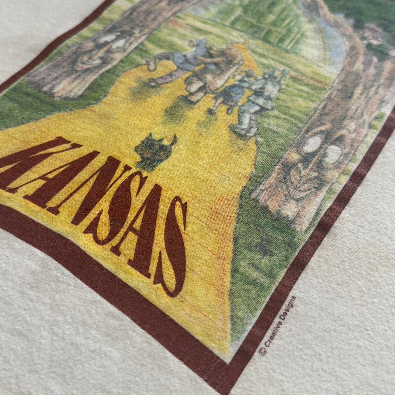 90s Land Of Oz Wizard Of Oz Kansas Movie Promo Tee