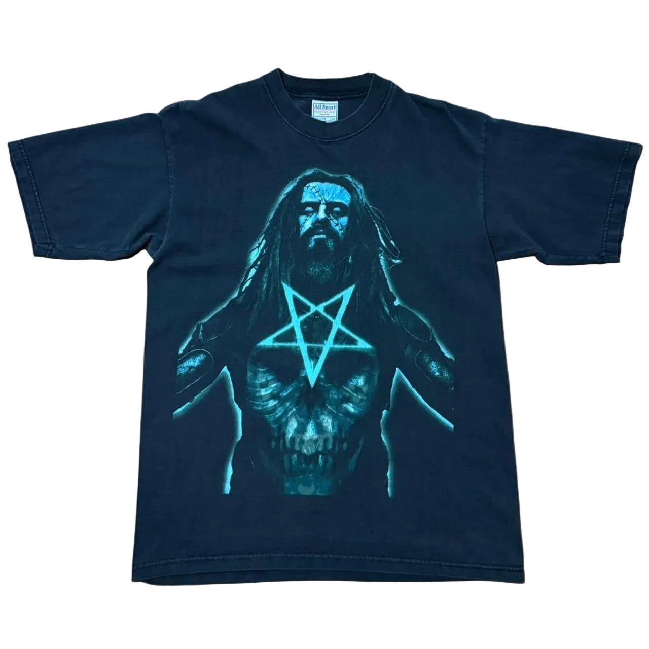 Vintage 90s Rob Zombie Metal Music Rock Tour Band Concert Merch T-shirt
