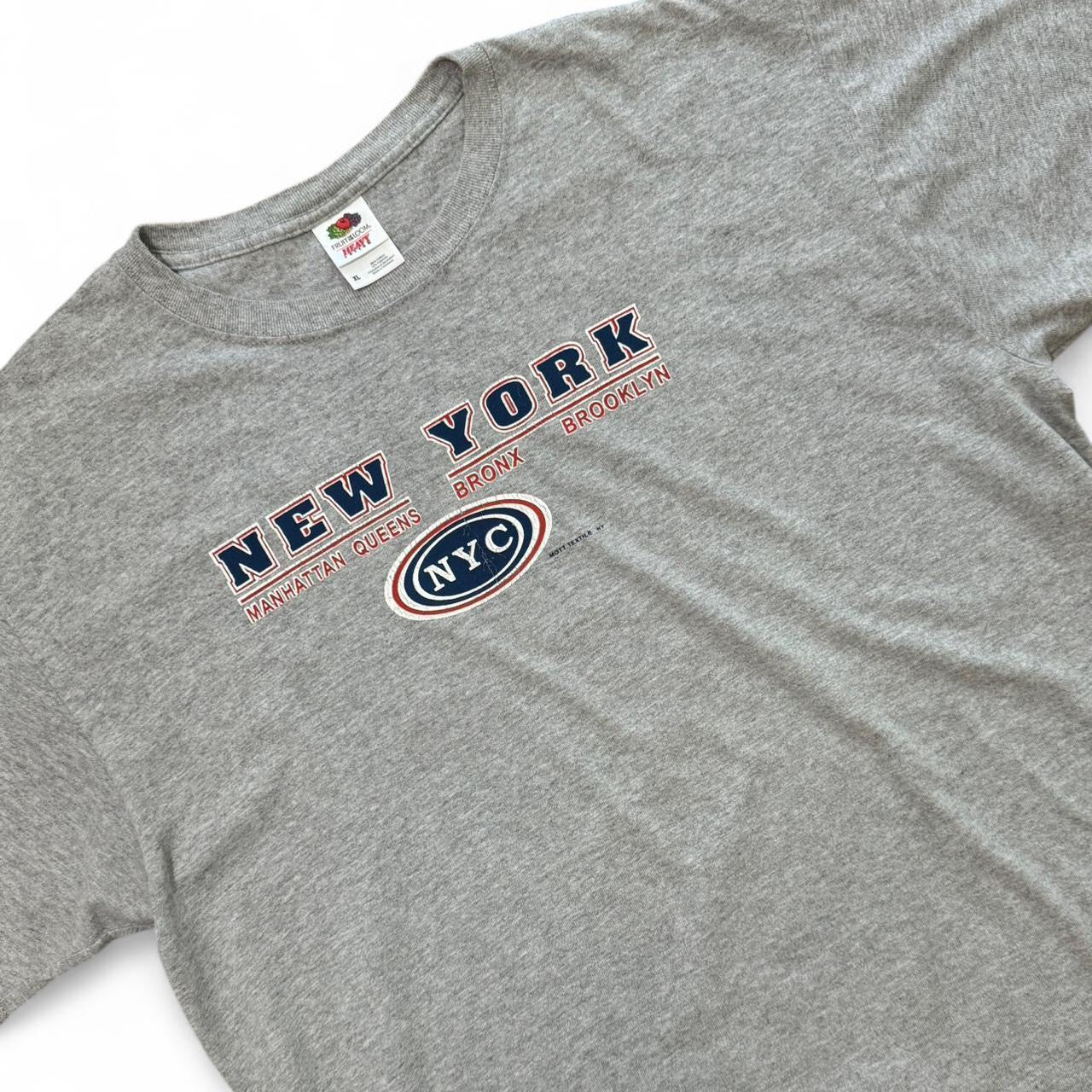 Grey New York City Graphic T-shirt