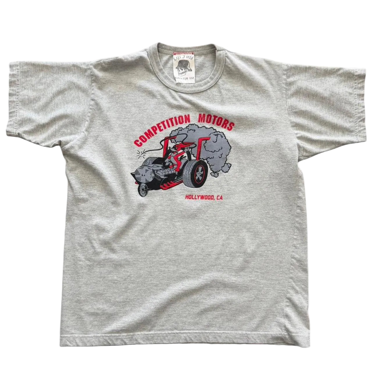 Vintage Left Field NYC Hollywood Road Runner Racing Graphic Tee