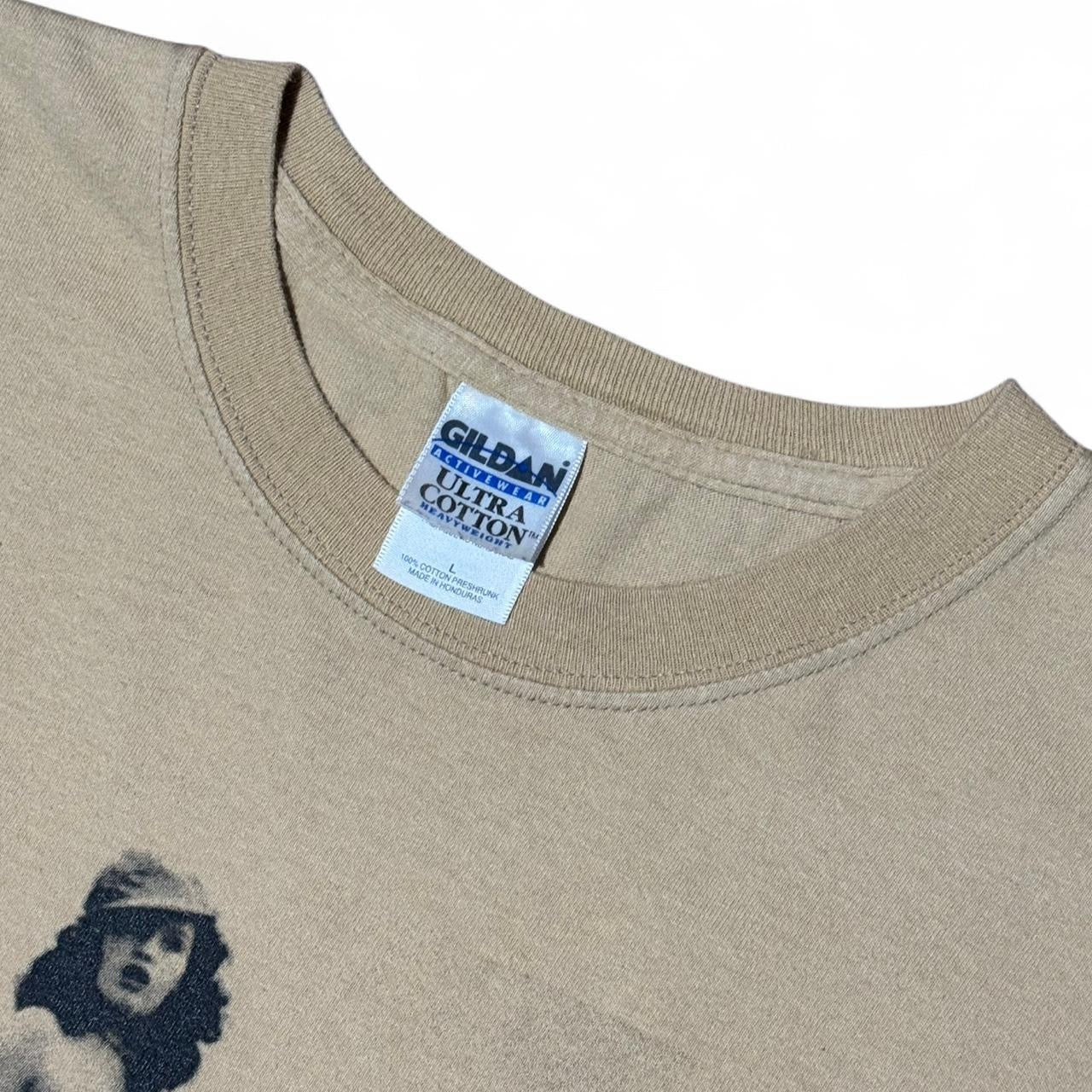 Y2K Sexy Soldier Army Weapon Retro Female Graphic T-shirt