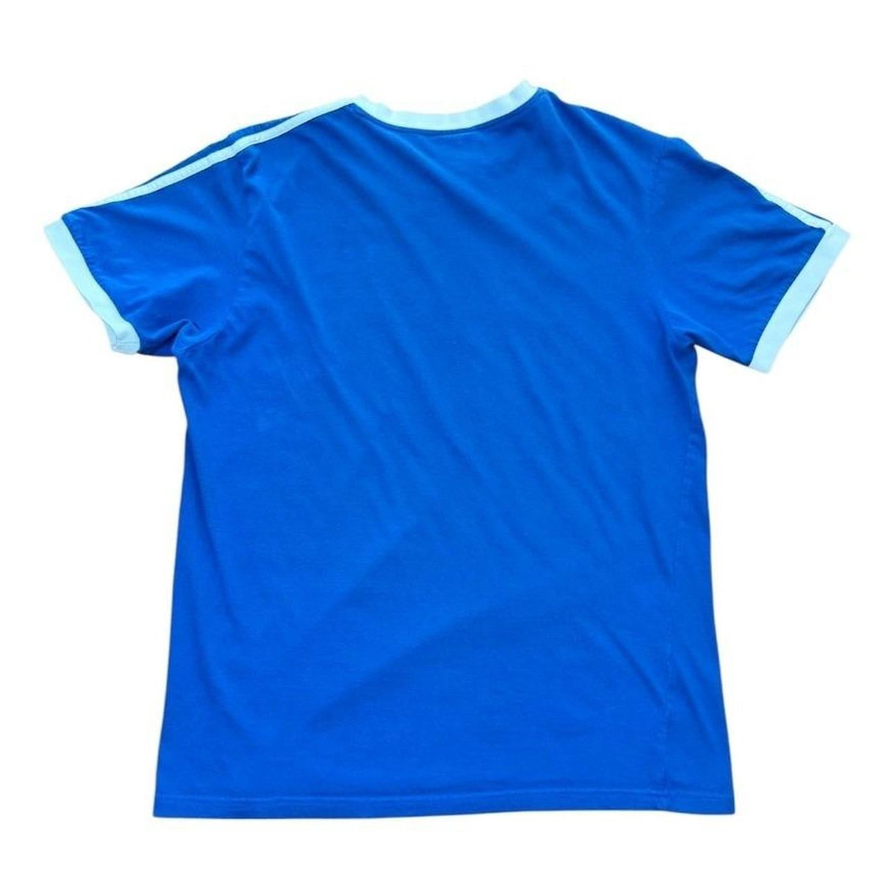 90s Y2K Italia World Soccer Team Ringer Graphic Sports Souvenir T-shirt