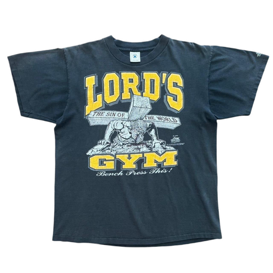 1990 Lords Gym His Pain Your Gain Living Epistles T-Shirt
