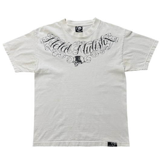 Vintage Y2K Metal Mulisha Skull Scripture Tee