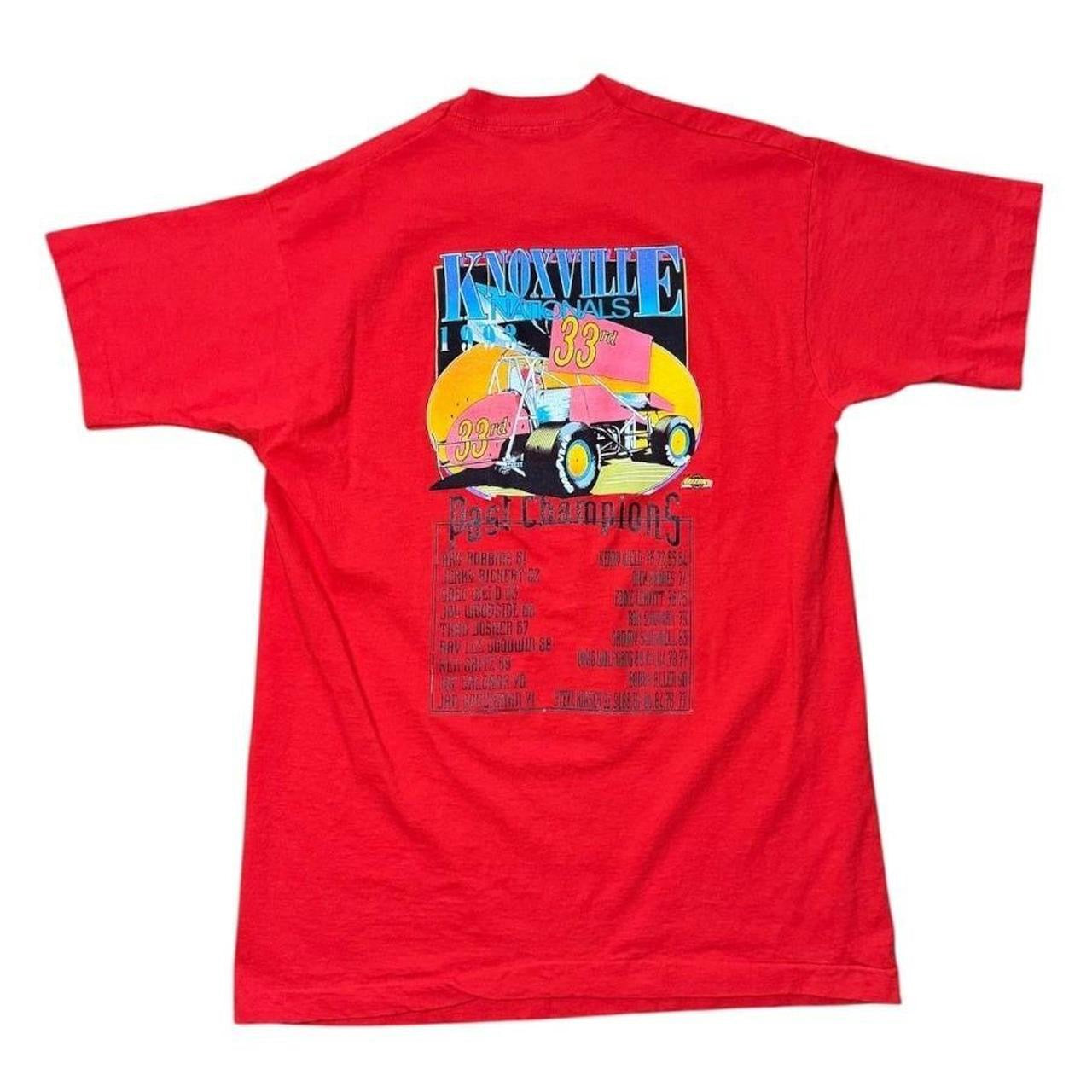 1993 Knoxville Nationals Sprint Car Racing Auto Sports Graphic T-Shirt