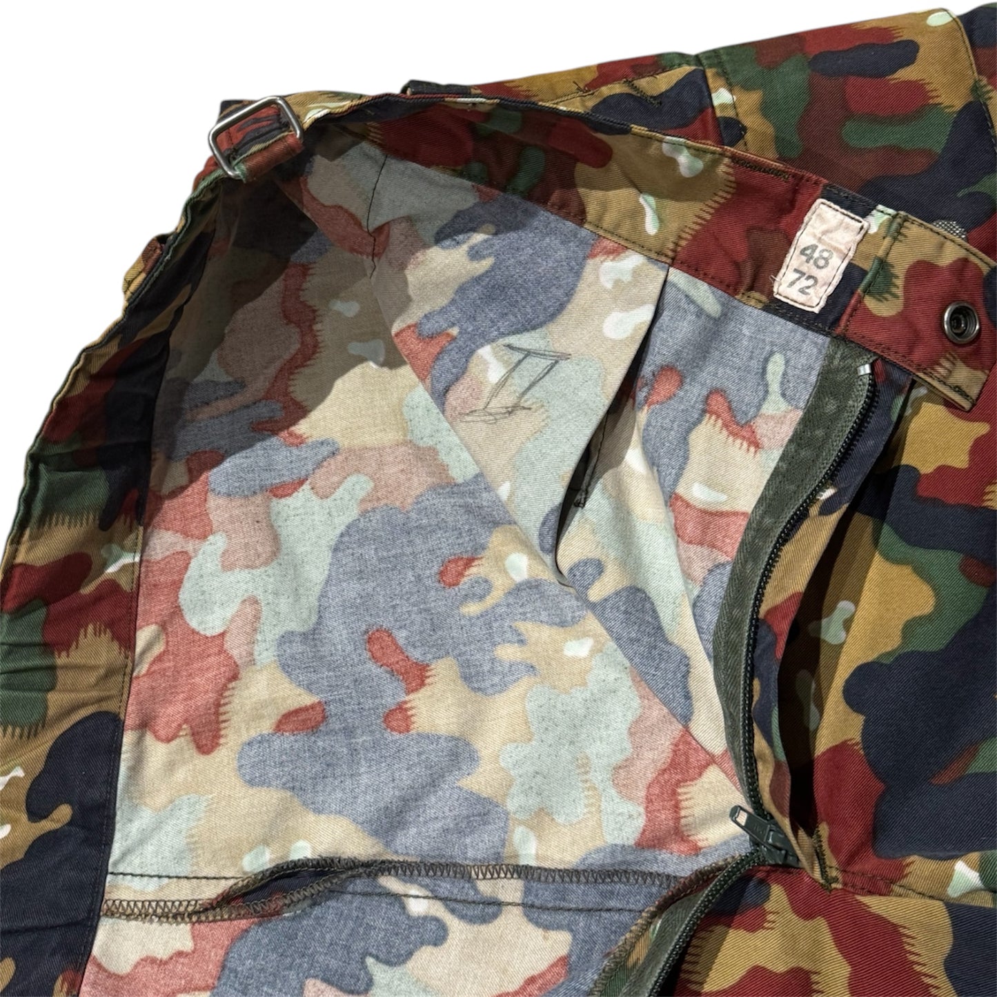 90s Military Issue Camo Shorts
