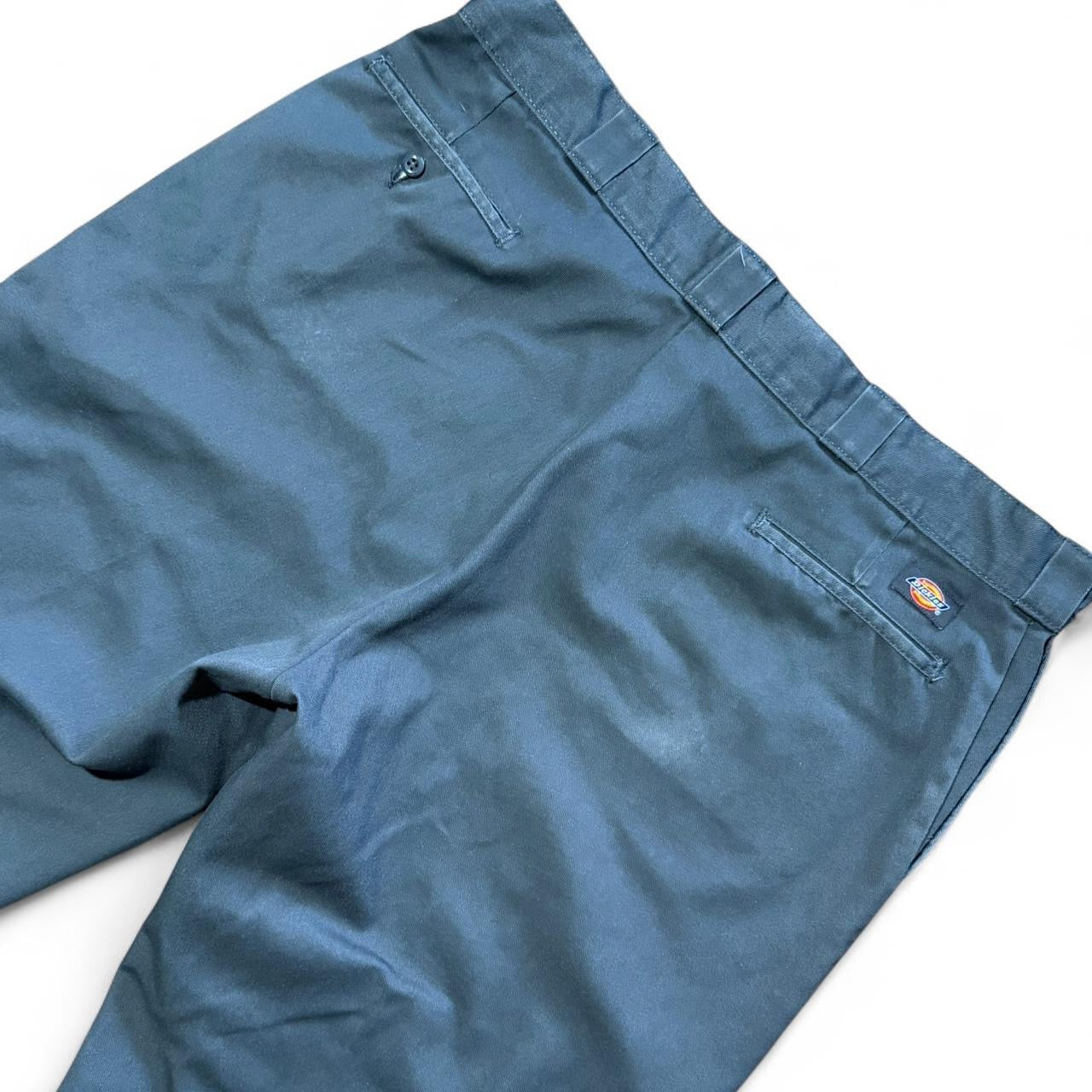 Vintage 90s Y2K Grey Dickies Workwear Skater Trouser Utility Pants