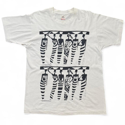 1985 Virgin Islands Swahili ‘Wasichana’ Art Tee