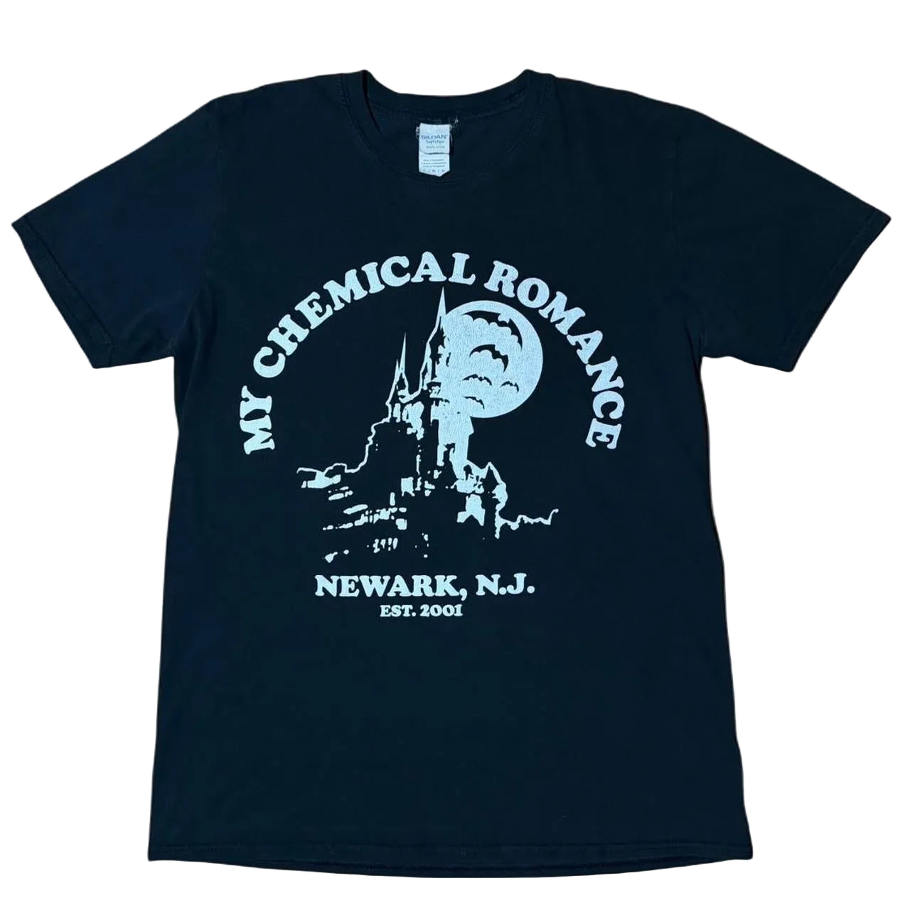 Y2K Black My Chemical Romance MCR Emo Punk Rock Music Concert T-shirt