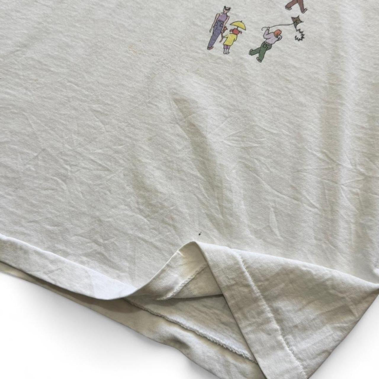 90s Terry Fox Run Sponsor Cancer Memorial Marathon Running T-shirt