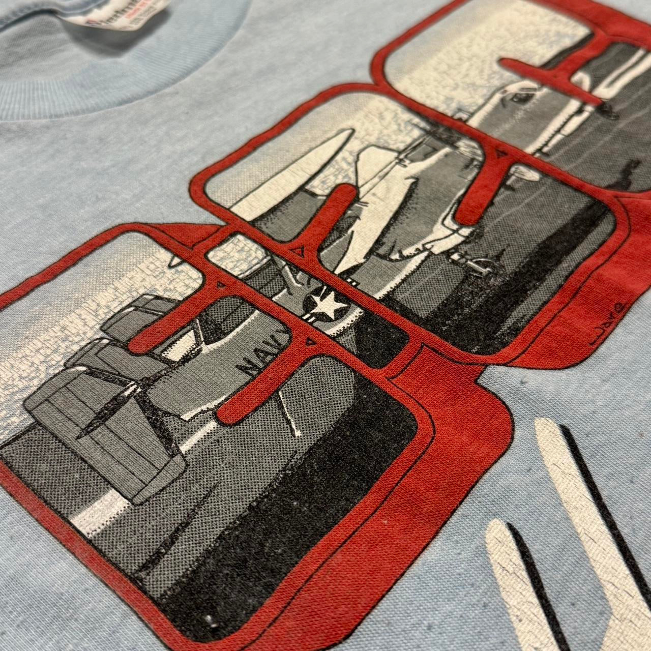 80s Hawkeye Pilot Jet Tee