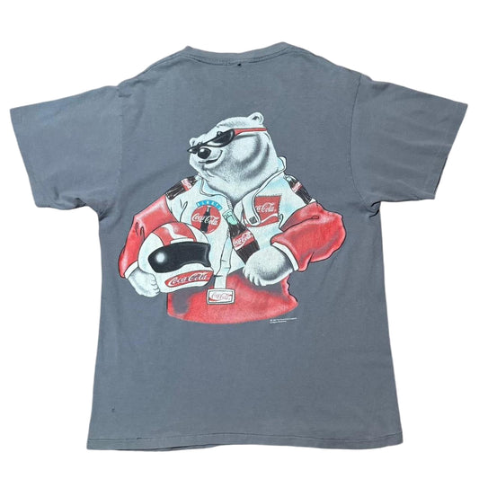 1997 Distressed Coca-Cola Polar Bear Racing Tee