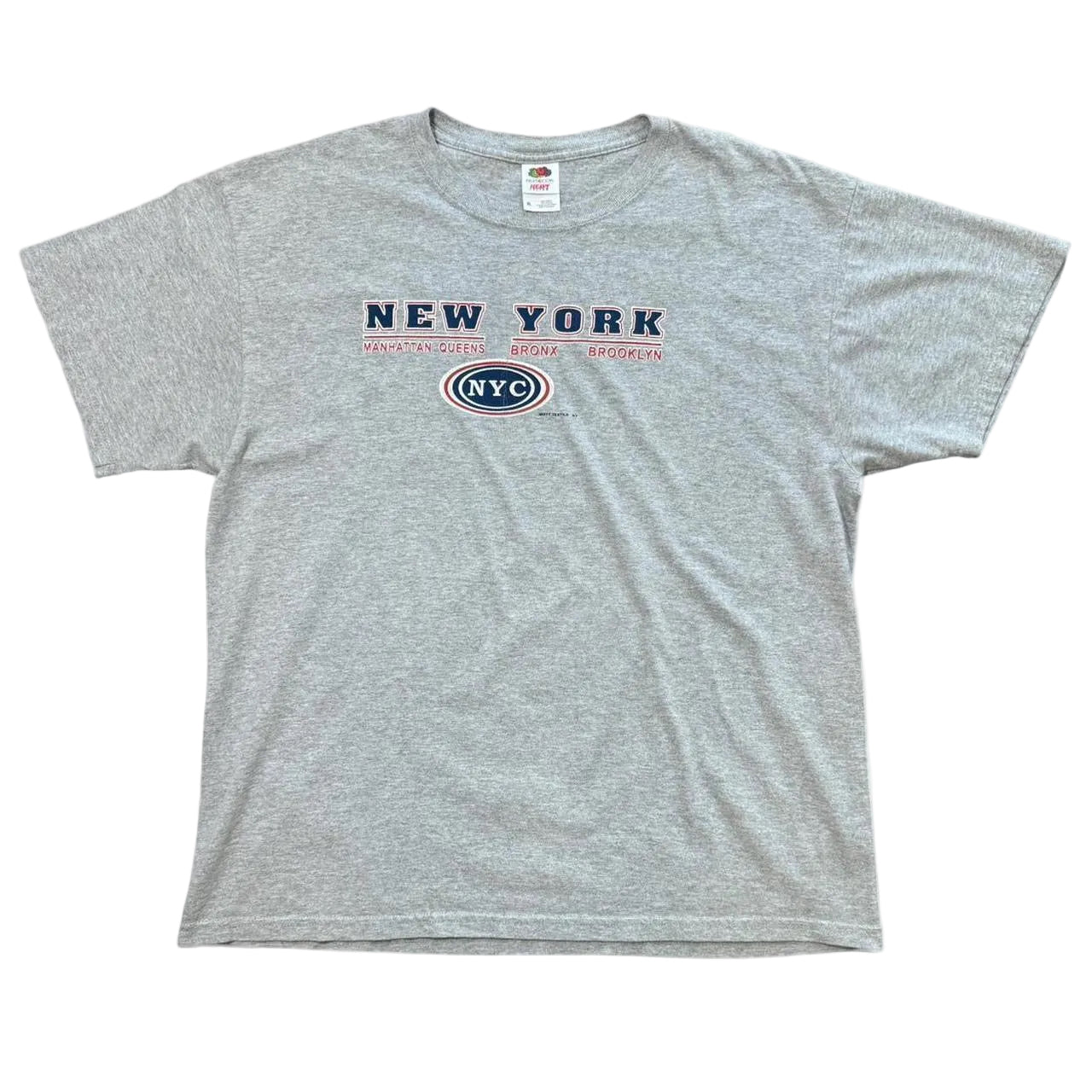 Grey New York City Graphic T-shirt