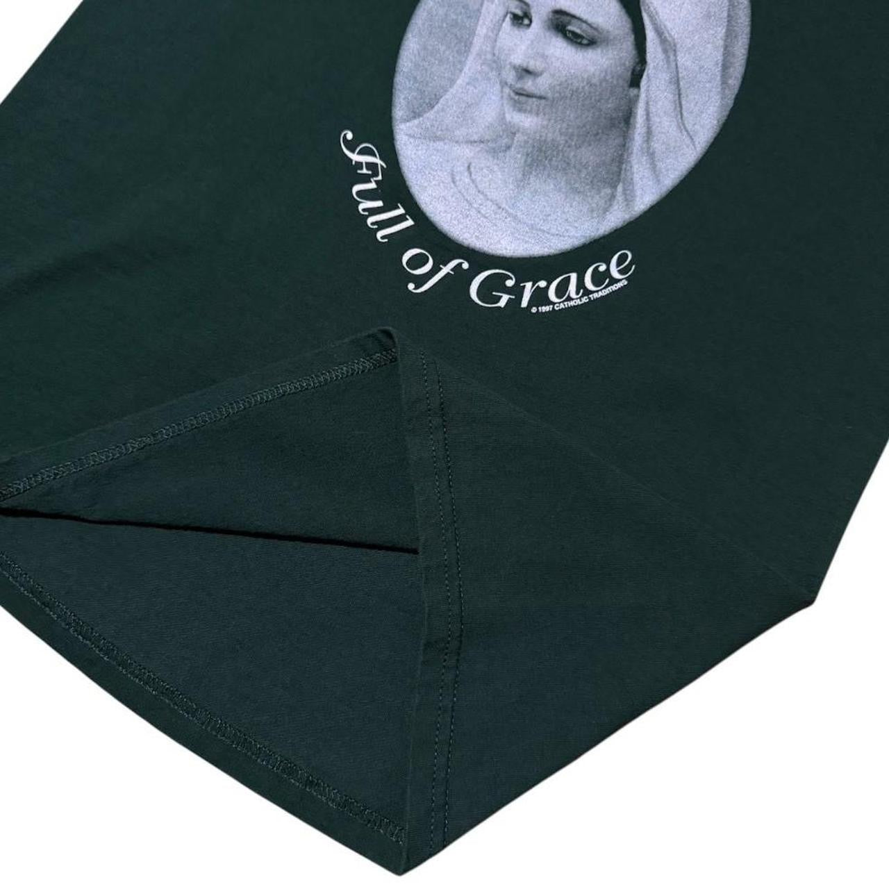 90s Virgin Mary Religious Jesus God Bible Church Catholic Prayer T-Shirt