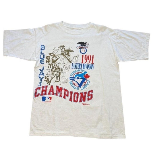'91 Toronto Blue Jays Champion Raven Sports Graphic MLB Baseball T-shirt