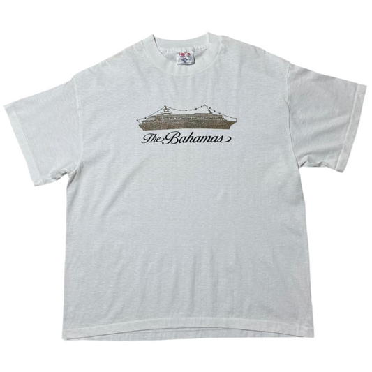 90s The Bahamas Cruise Ship Glitter Jewel Tee