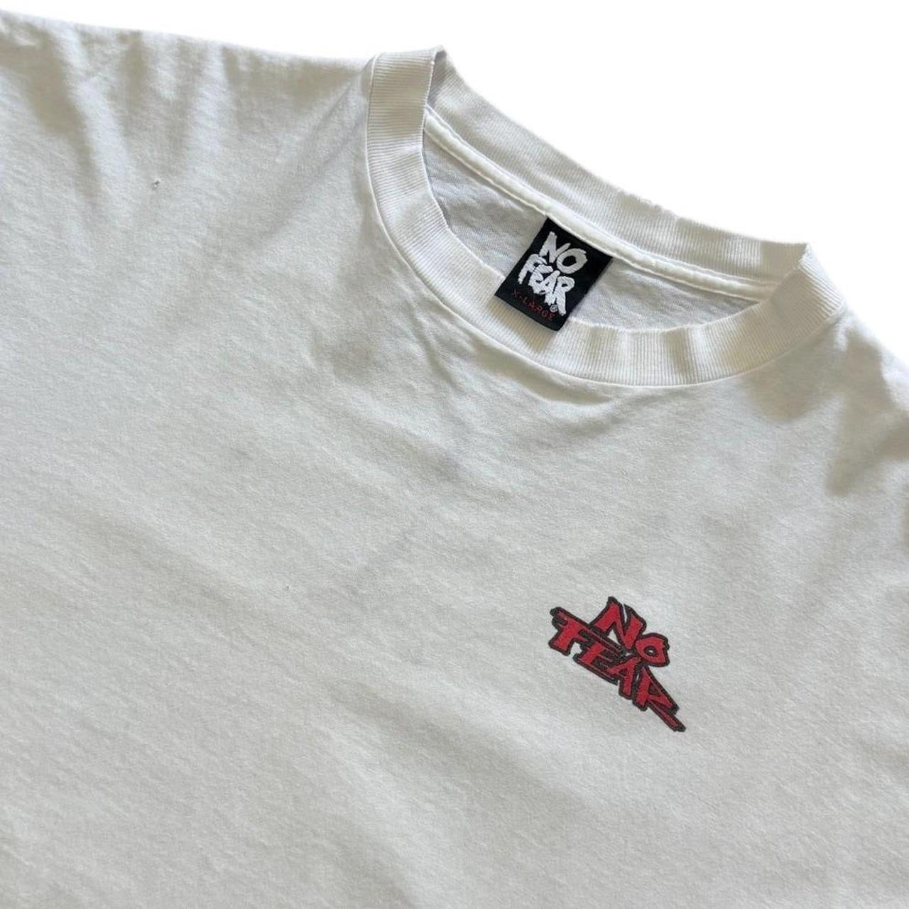 90s No Fear Stick It Hockey Puck Art Distressed Sports Graphic T-shirt