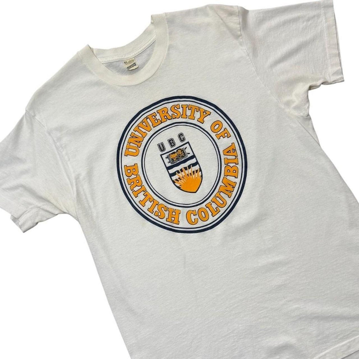 80s University of British Columbia UBC School Vancouver Graphic T-shirt