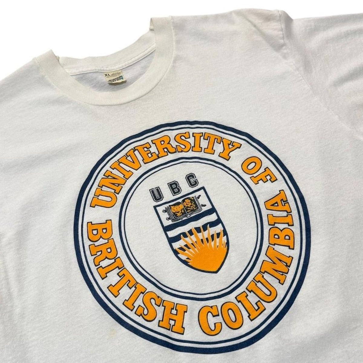 80s University of British Columbia UBC School Vancouver Graphic T-shirt
