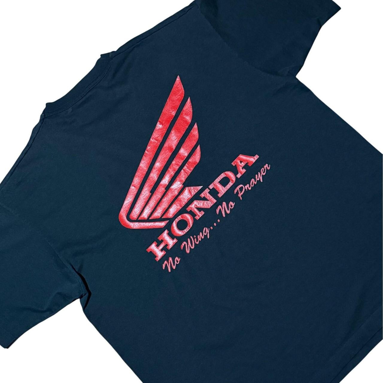 90s Honda Shadow Wing Canada Racing Auto Car Mechanic Kanji T-Shirt