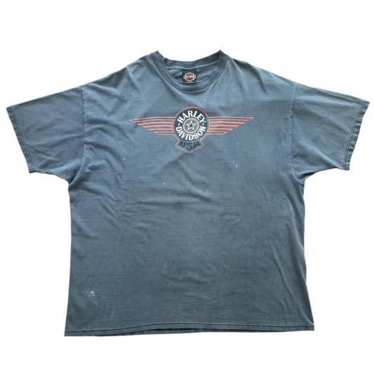90s Harley Davidson Distressed Albuquerque New Mexico Biker Tee
