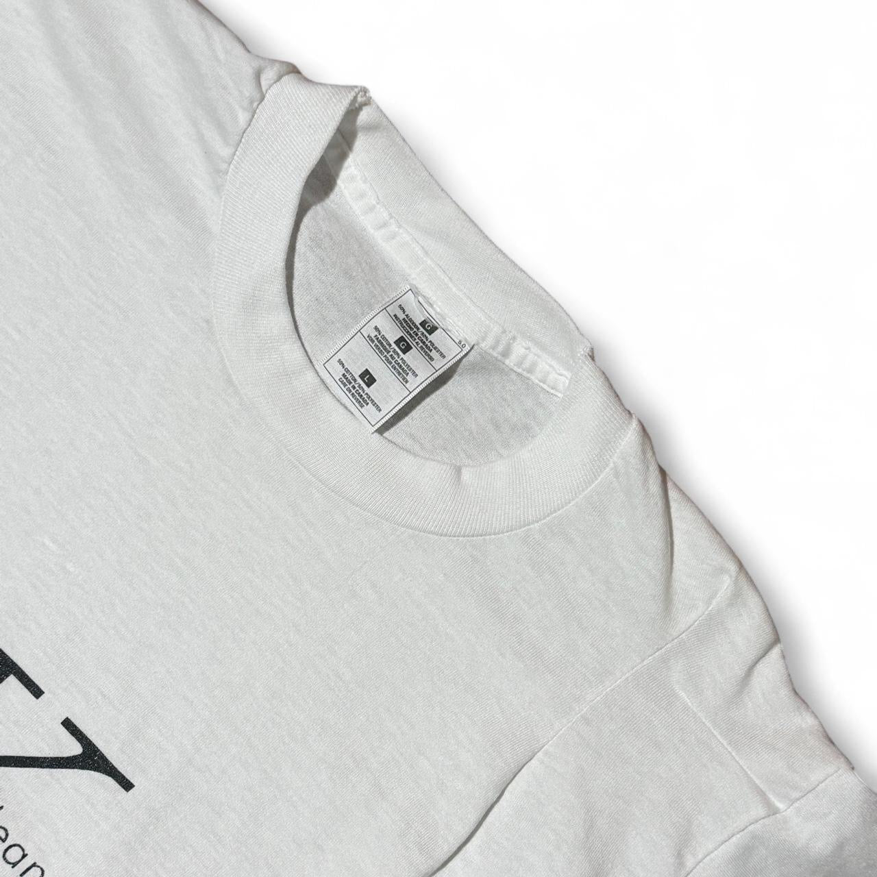 Vintage 90s Calvin Klein Deadstock Mis-sewn Error Print Logo Tee