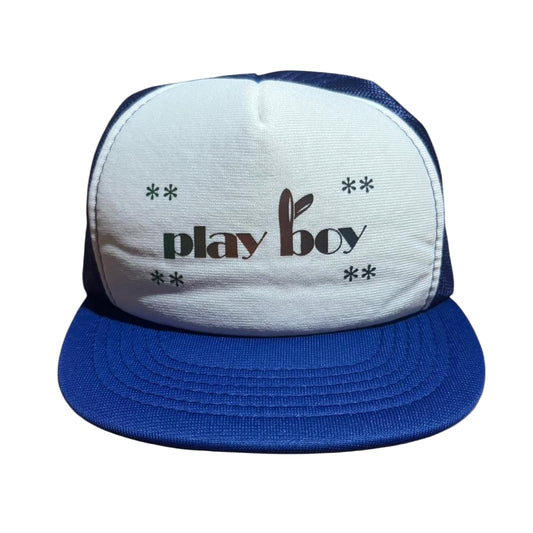 90s Playboy Hugh Hefner Bunny Mesh Snapback