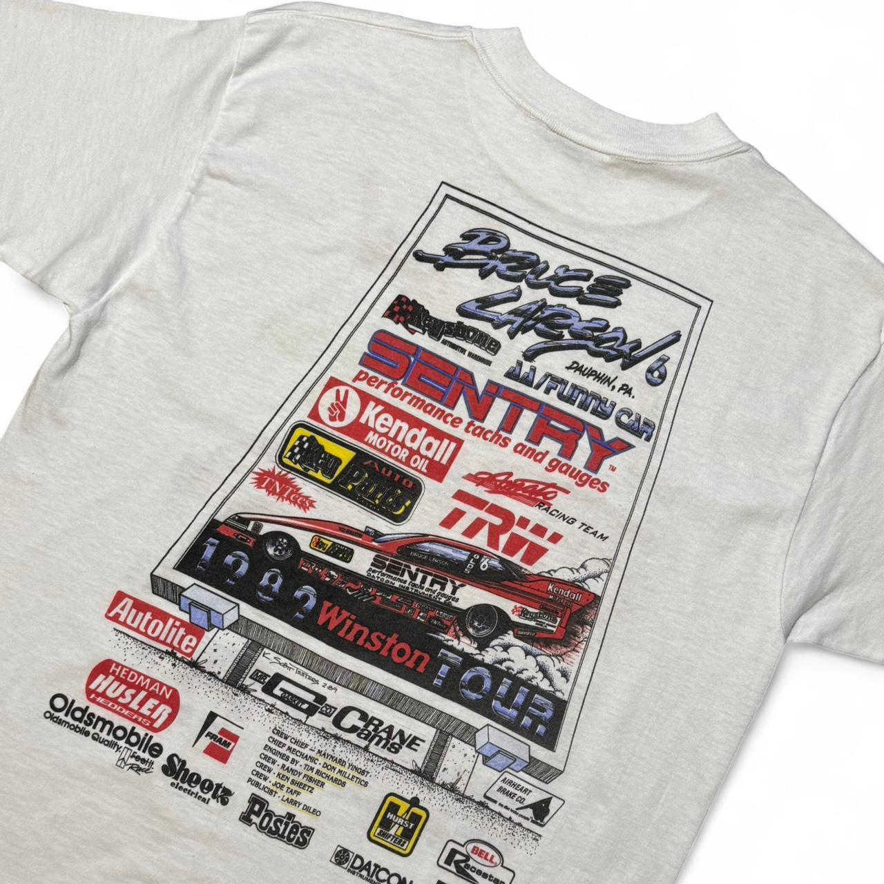 1989 Bruce Larson Winston Sentry Auto Tee