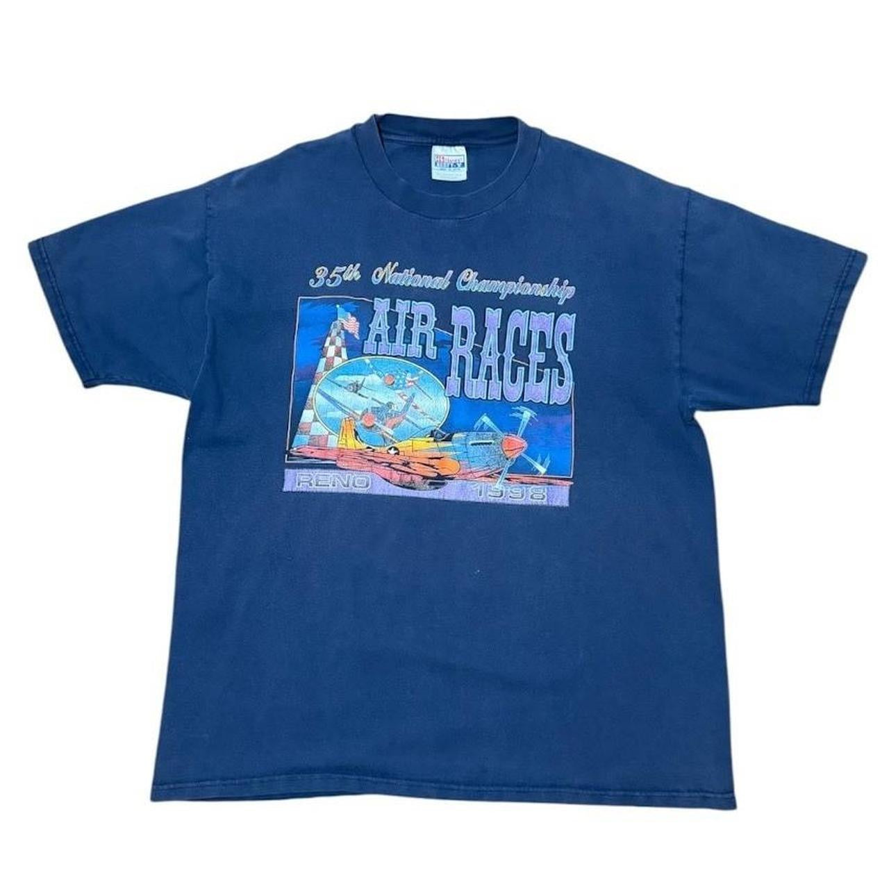 90s Reno 35th National Airplane Air Races Championship Graphic T-shirt