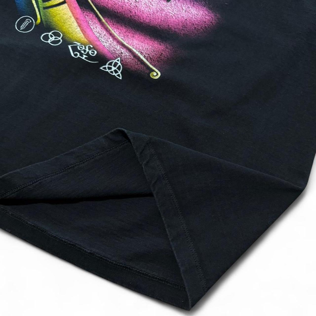Y2K Led Zeppelin Blimp Icarus Swan Graphic Rock Band Music Merch T-Shirt