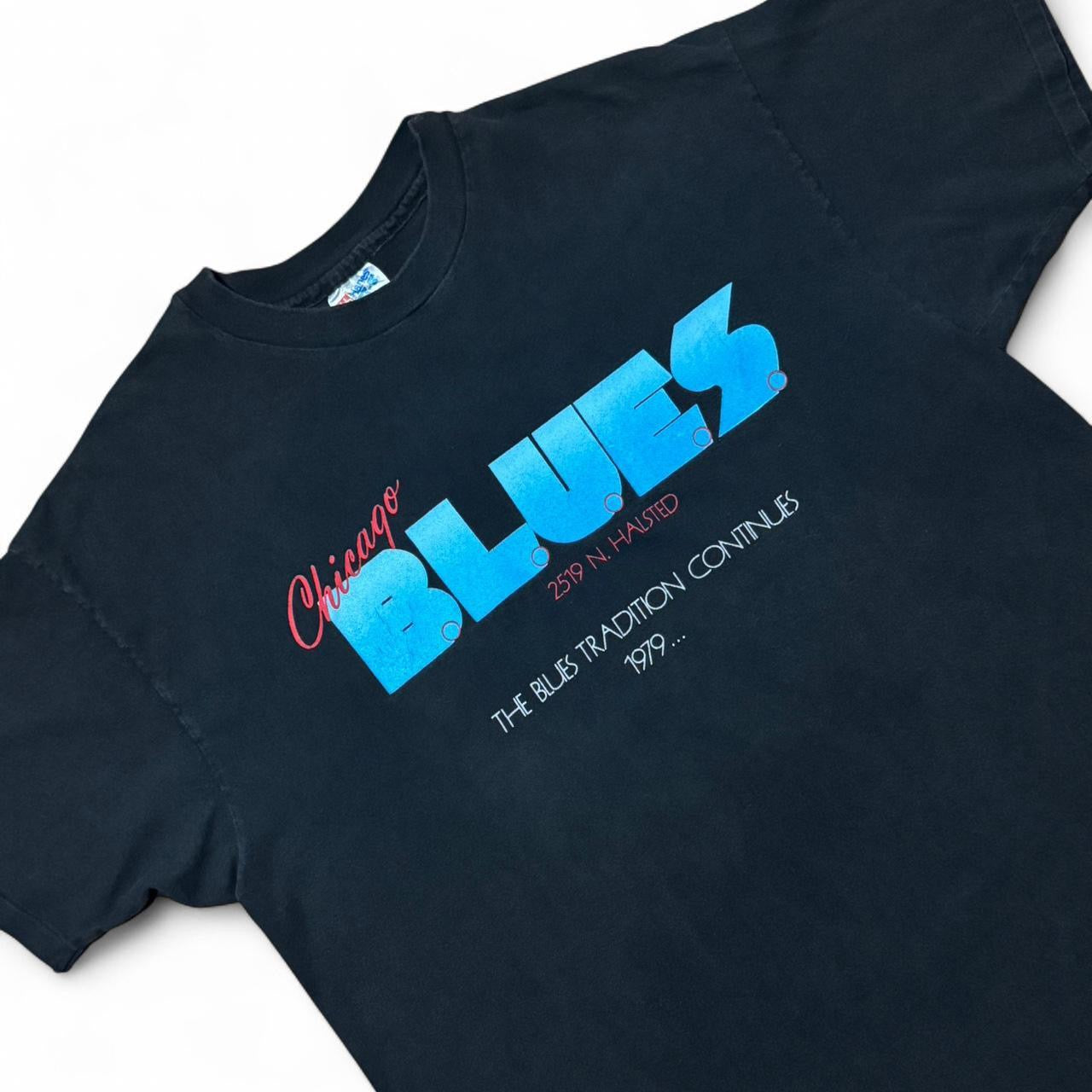 90s Chicago Blues Festival Graphic Music Tee