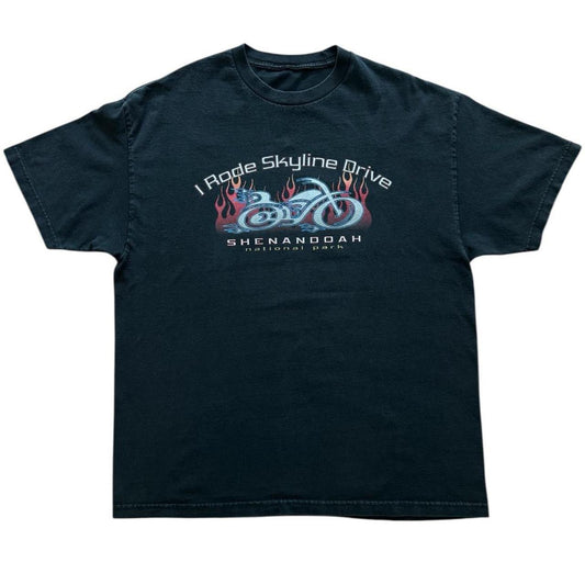 Shenandoah National Park Biker Motorcycle Tee