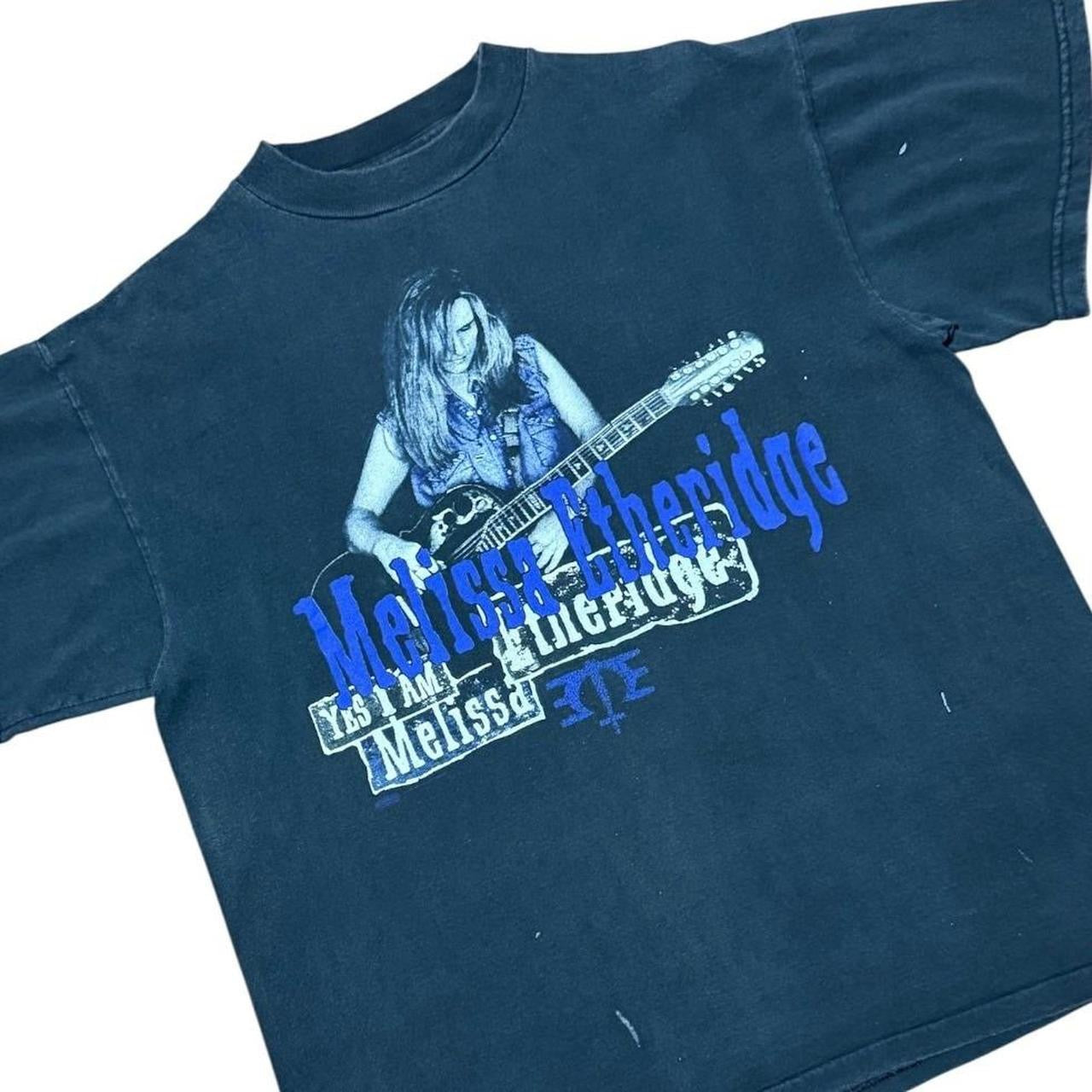 90s Melissa Etheridge Concert Merch Tour Dates Rock Band Graphic T-shirt
