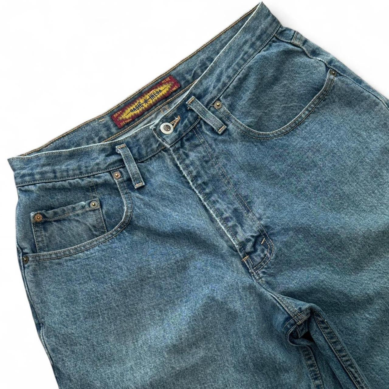 90s Ikeda Blue Wash Denim Jeans