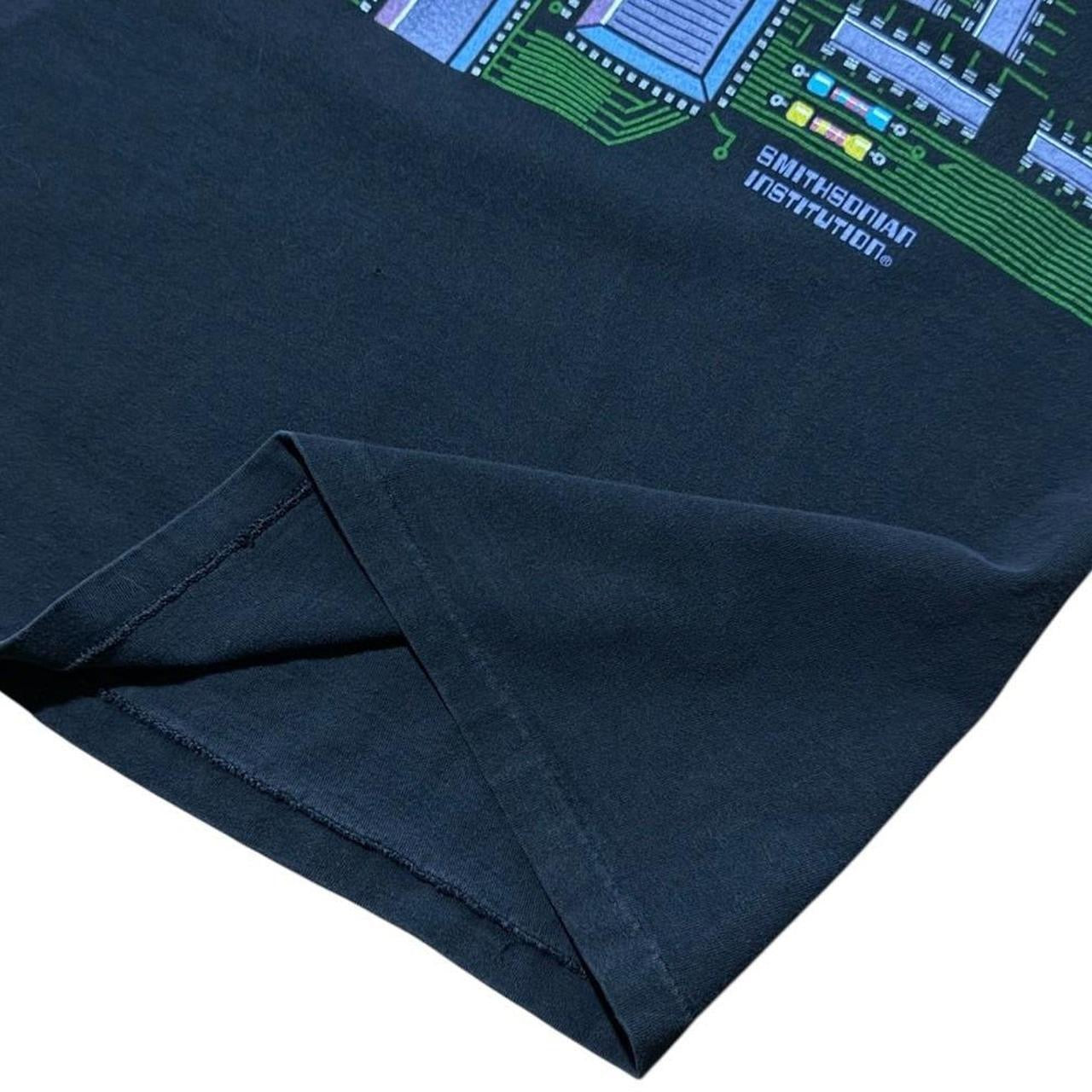 90s Smithsonian Institute CPU Board Computer Tech Art Graphic T-shirt