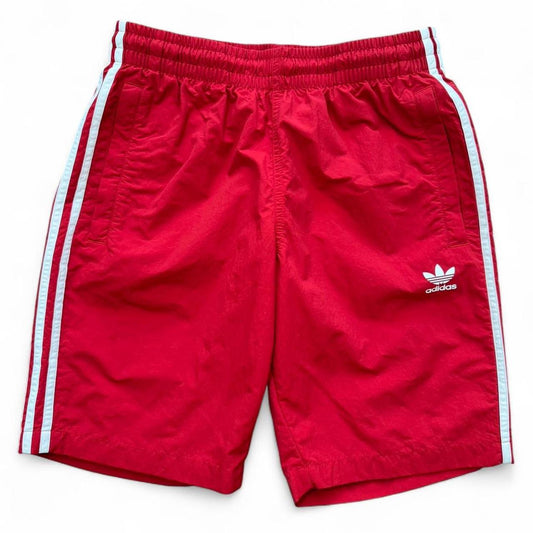 Red Adidas Swim Trunk Shorts