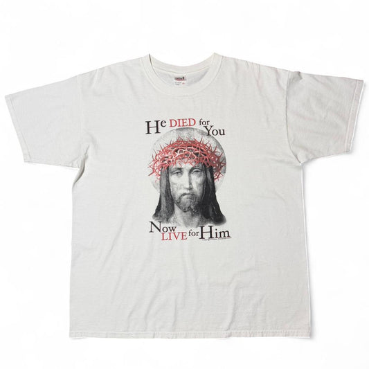 2004 Jesus Christ Religious Christianity Bible Graphic T-shirt