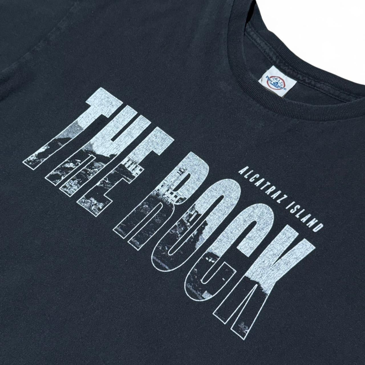 90s The Rock Alcatraz Prison True Crime Island Graphic T-shirt