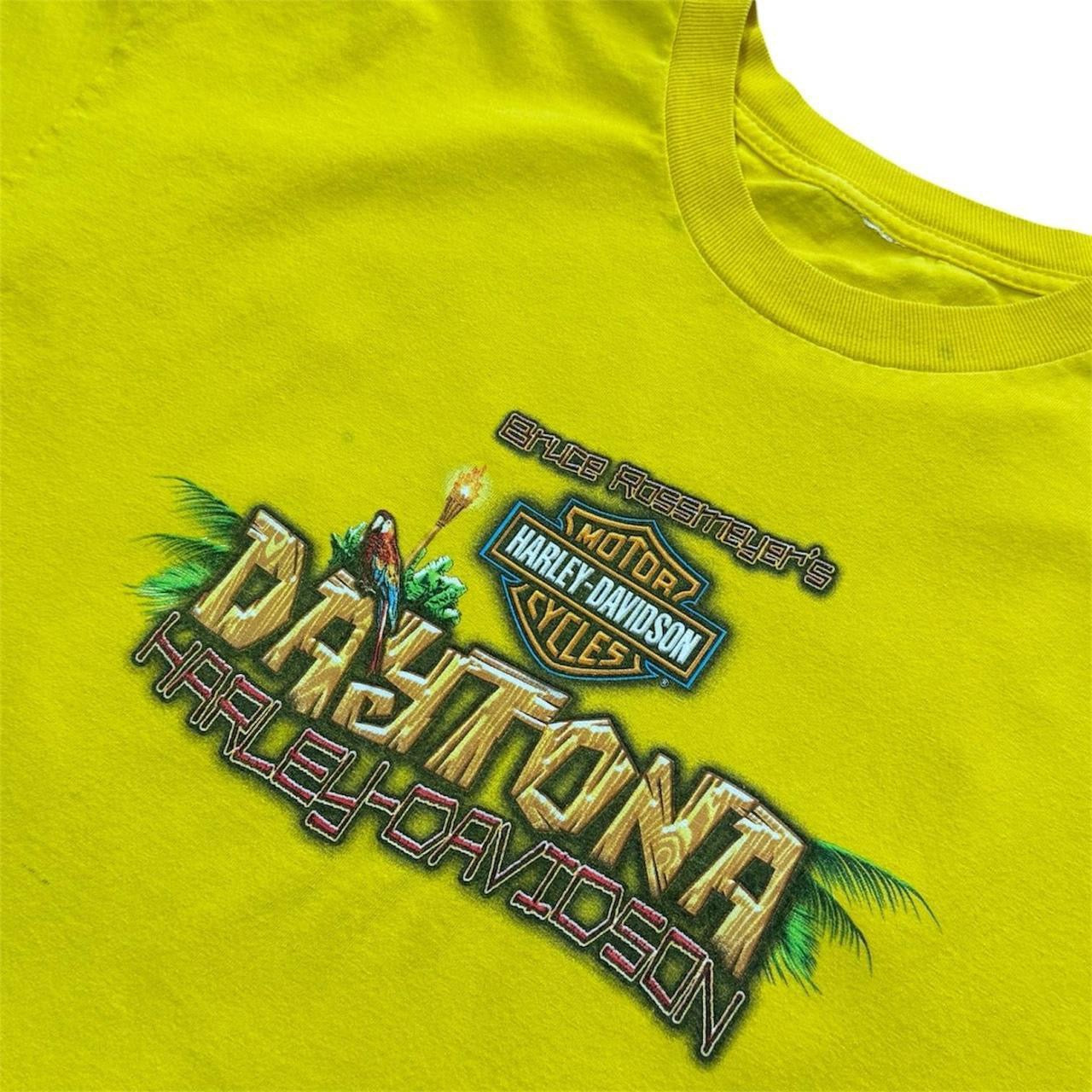 Y2K Harley Davidson Daytona Beach Florida Bruce Rossmeyer Biker T-Shirt