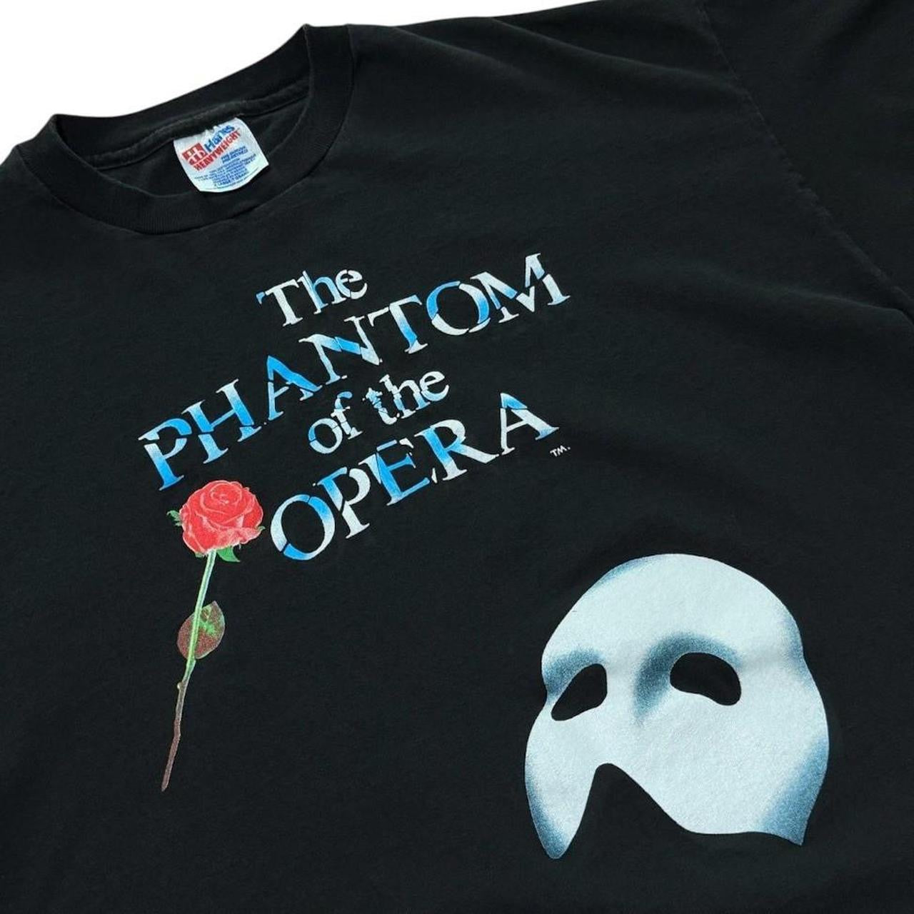 90s Phantom of the Opera Cult Classic Musical Theater Graphic T-Shirt