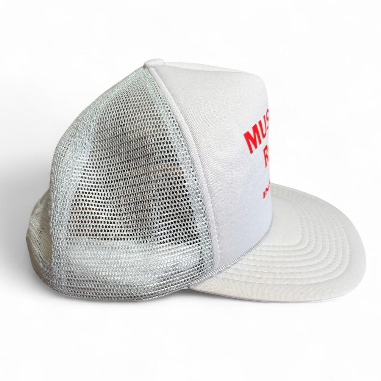 Vintage 90s Mustang Ranch Riding Instructor Western Cowboy Mesh Snapback Hat