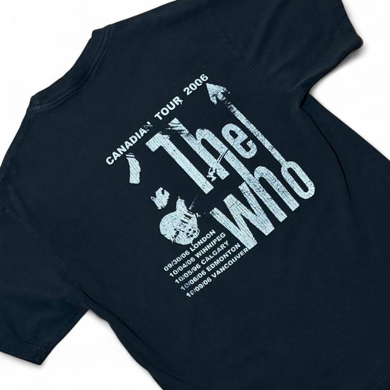 2006 The Who Classic Rock Band Concert Music Merch Tour T-shirt