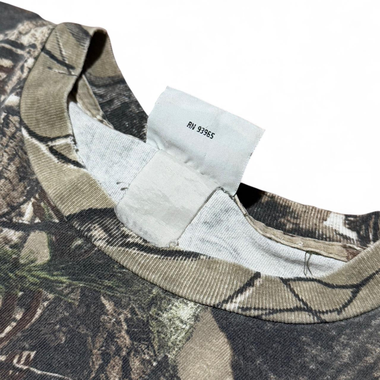 90s Realtree Camouflage Nascar Racing Graphic Tee