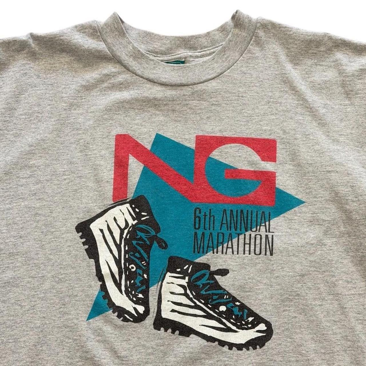 90s Annual Marathon Running Sports Race Fitness Health Graphic T-Shirt