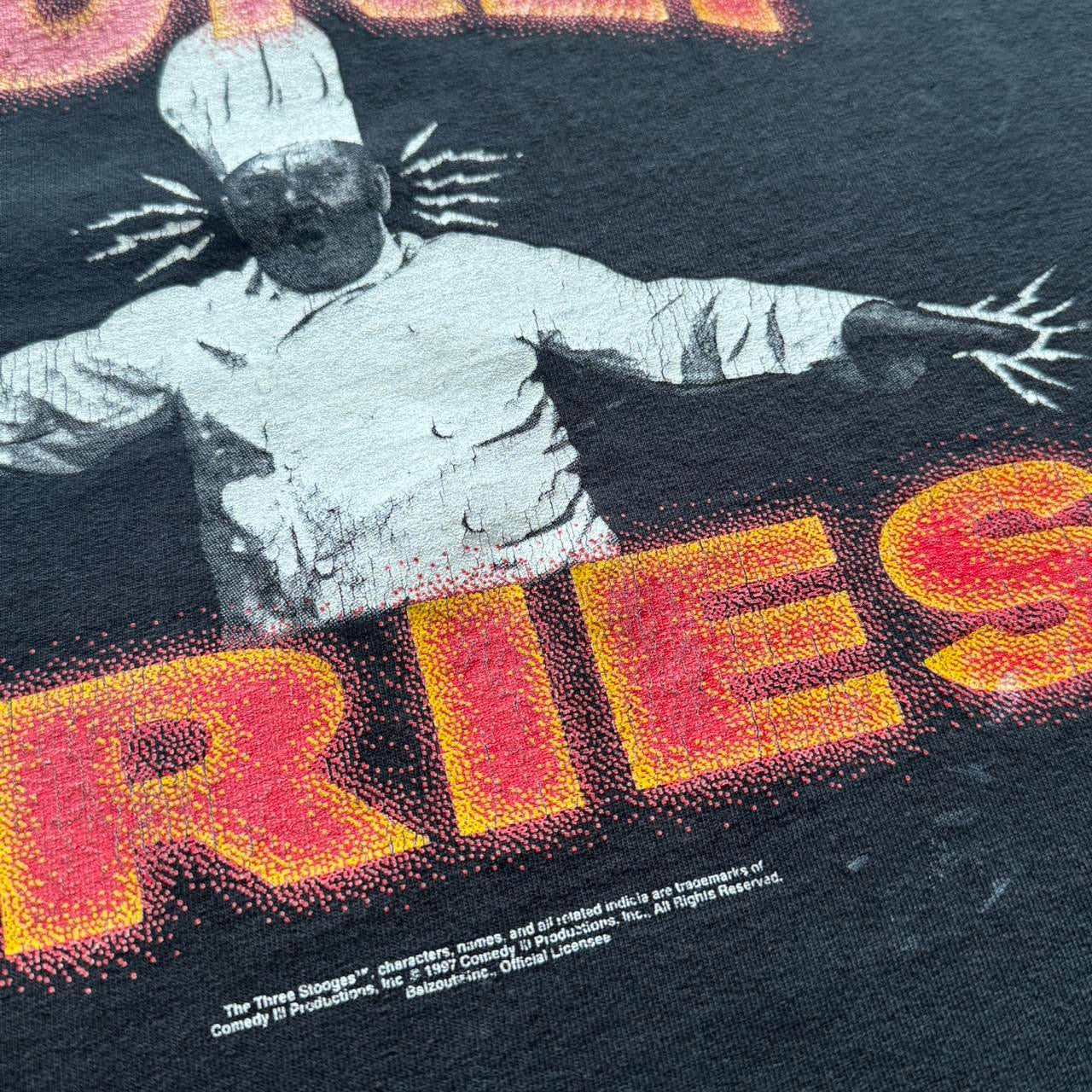 1997 The Three Stooges Curly Fries Tee