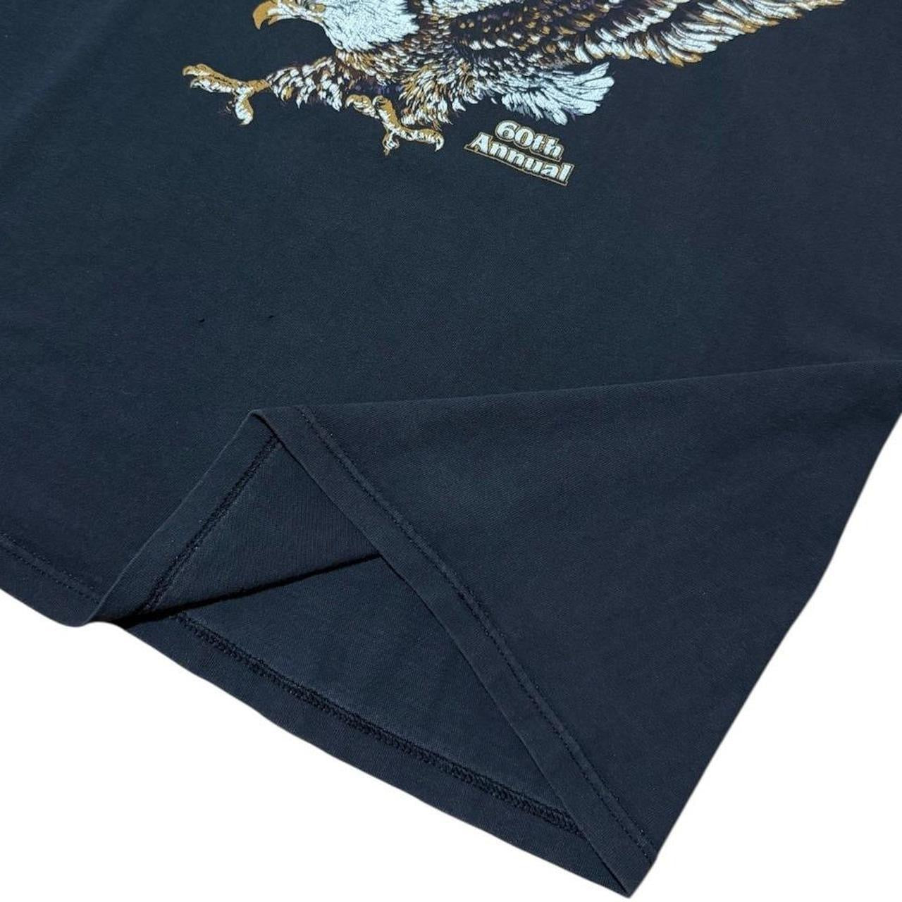 Y2K WCW Sturgis Annual Biker Rally USA Eagle Art Motorcycle Tank Shirt