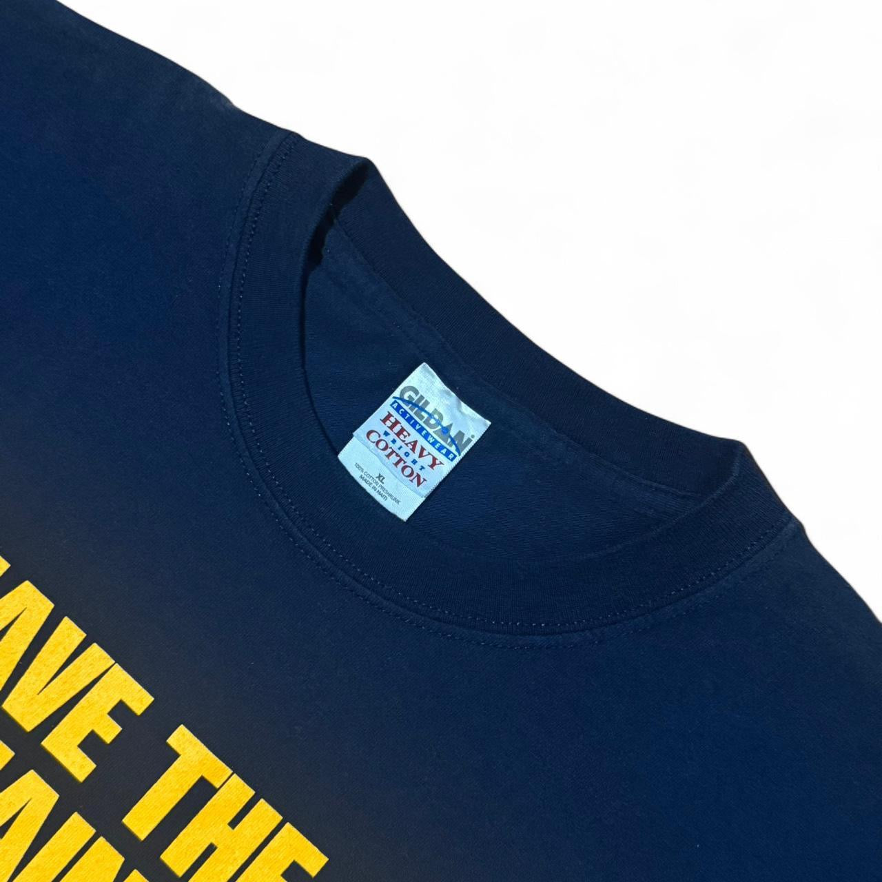 Y2K Navy You Have The Right To Remain Silent Funny Novelty Joke Tee