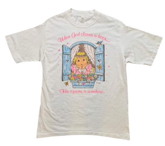 90s Jesus Angel Baby Tee