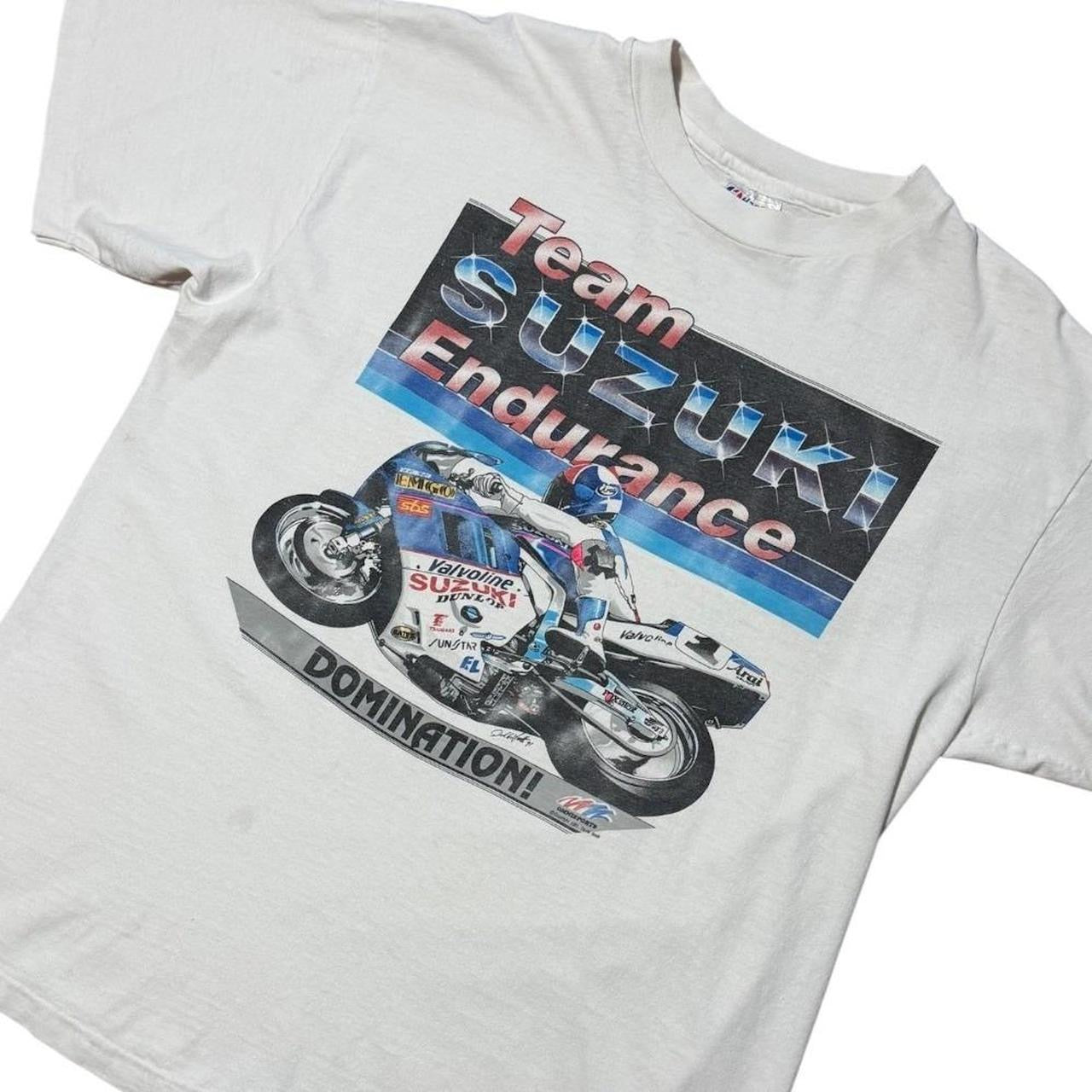90s Team Suzuki '91 Endurance Racing Sports Car Auto Graphic Art T-Shirt