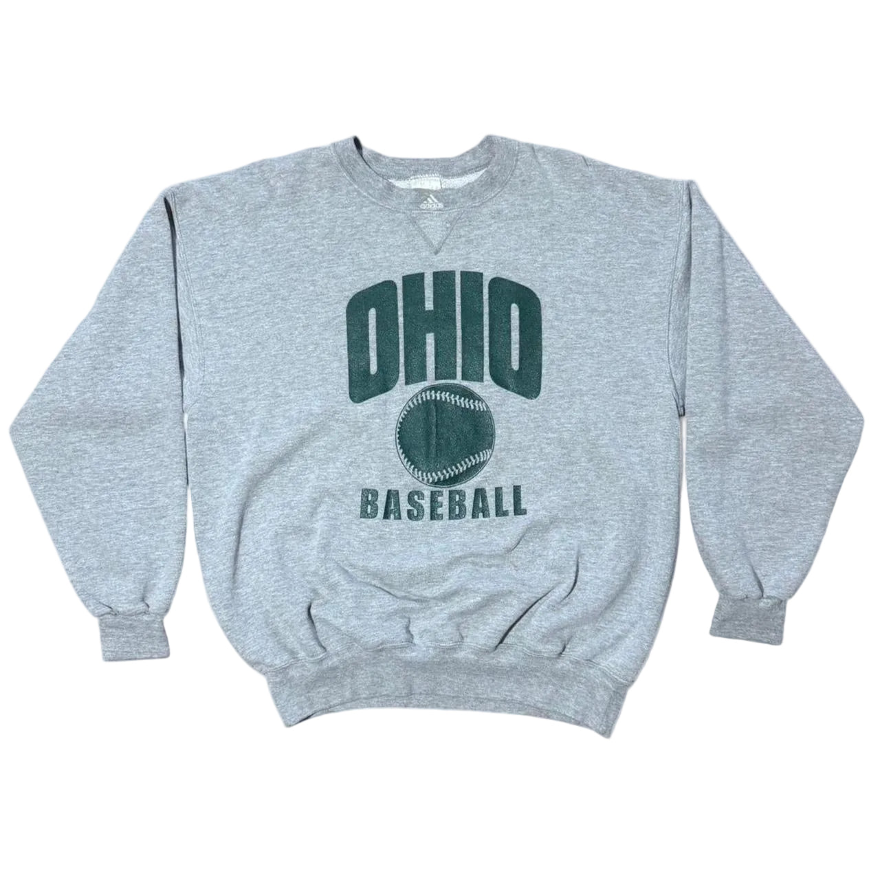 Adidas Ohio State University Baseball Team Pullover Crewneck